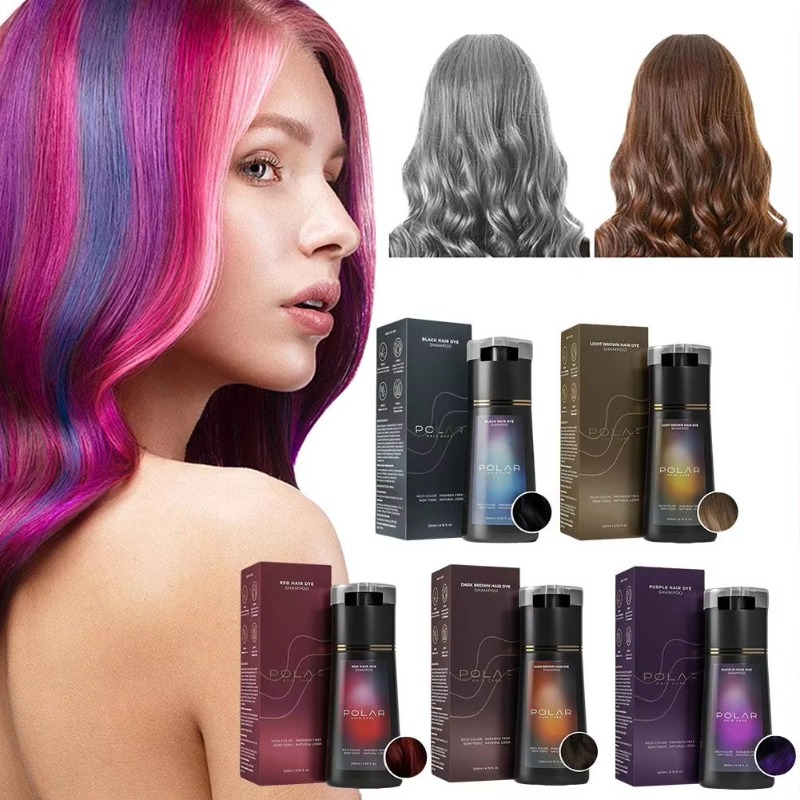 200ml 용량의 컬러 워싱 헤어 염색 샴푸, 남녀 모 - Hair Care Natural Ingredients 리뷰 및 가격