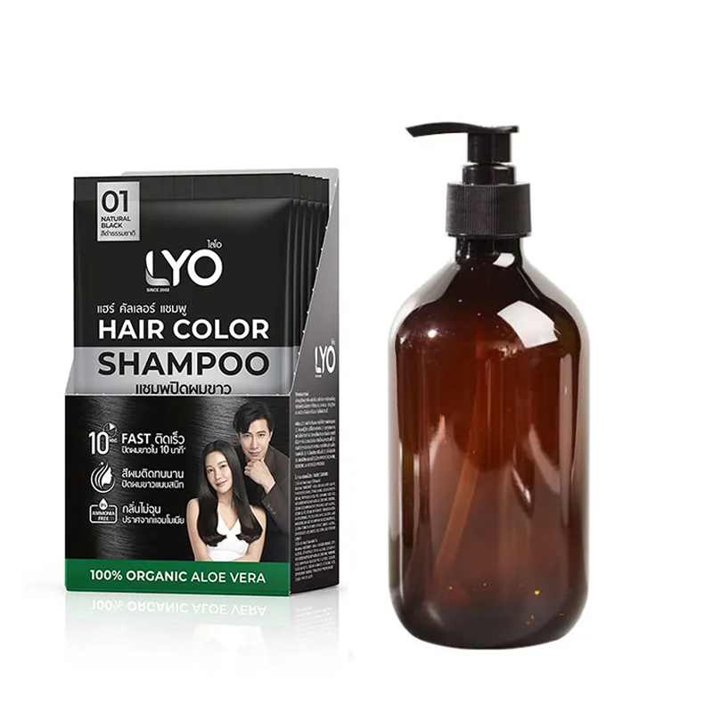 Lyo 천연 식물 헤어 염색 헤어 컬러 샴푸, 서브 포 - Hair Care Products 리뷰 및 가격